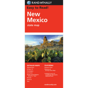 Rand McNally - New Mexico, Easy to Read - Folding Travel Map