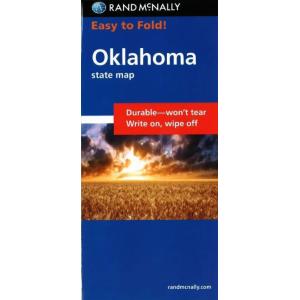 Rand McNally - Oklahoma, Easy to Fold - Folding Travel Map