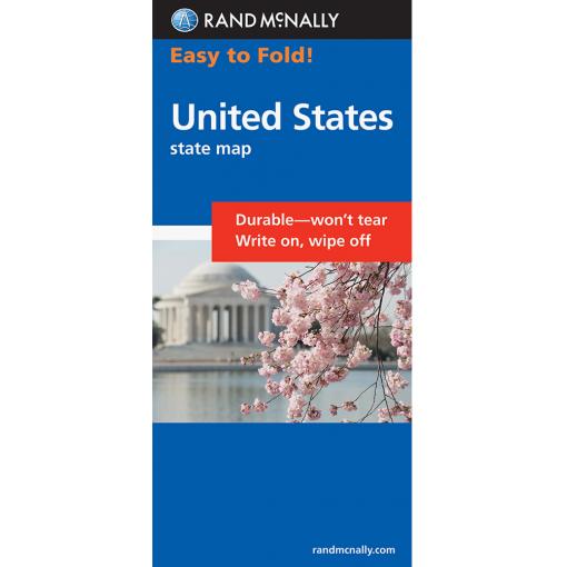 Rand McNally - United States, Easy to Fold - Folding Travel Map