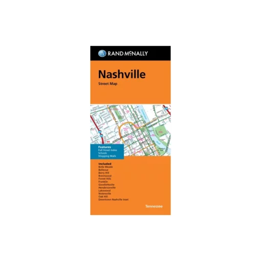 Rand McNally - Nashville, TN - Folding Travel Map