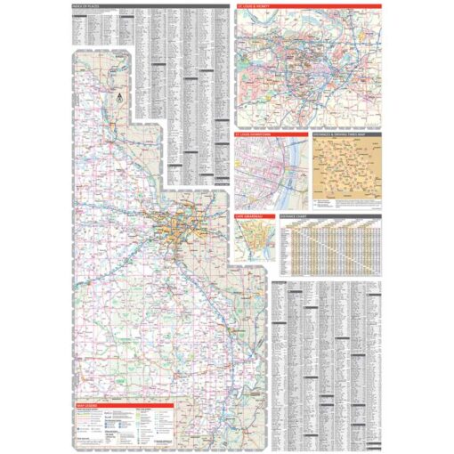 Rand McNally - Missouri, Easy to Read - Folding Travel Map - Image 2