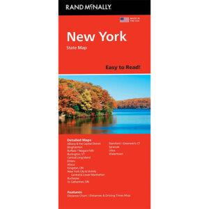Rand McNally - New York, Easy to Read - Folding Travel Map