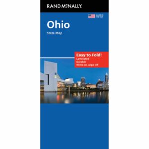 Rand McNally - Ohio, Easy to Fold - Folding Travel Map