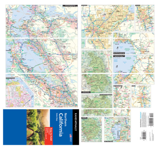 Rand McNally - Northern California, Easy To Fold - Folding Travel Map - Image 2