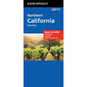 Rand McNally - Northern California, Easy To Fold - Folding Travel Map