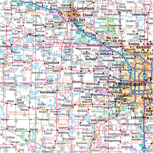 Rand McNally - Minnesota, Easy to Fold - Folding Travel Map - Image 4
