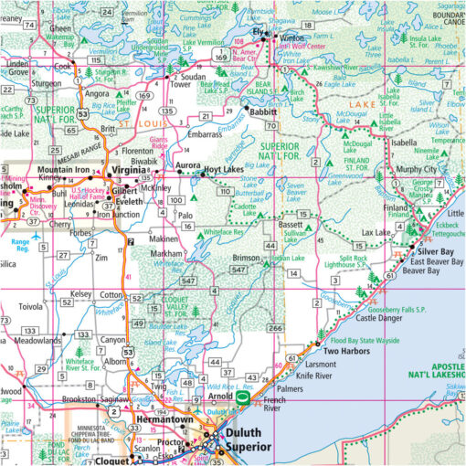 Rand McNally - Minnesota, Easy to Fold - Folding Travel Map - Image 5