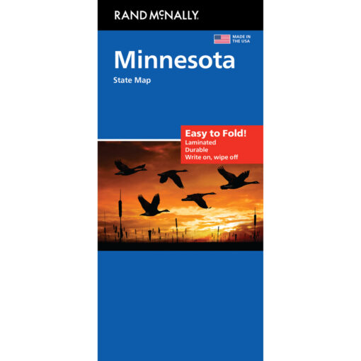 Rand McNally - Minnesota, Easy to Fold - Folding Travel Map
