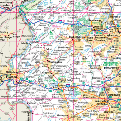 Rand McNally - New Jersey, Easy to Fold - Folding Travel Map - Image 4