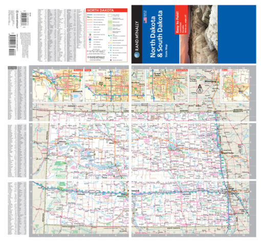 Rand McNally - North/South Dakota, Easy to Fold - Folding Travel Map - Image 3