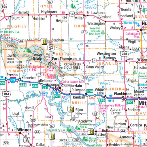 Rand McNally - North/South Dakota, Easy to Fold - Folding Travel Map - Image 4
