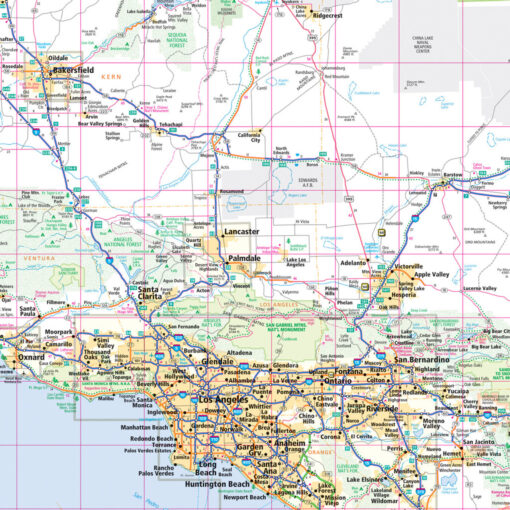 Rand McNally - California, Easy to Read - Folding Travel Map - Image 5