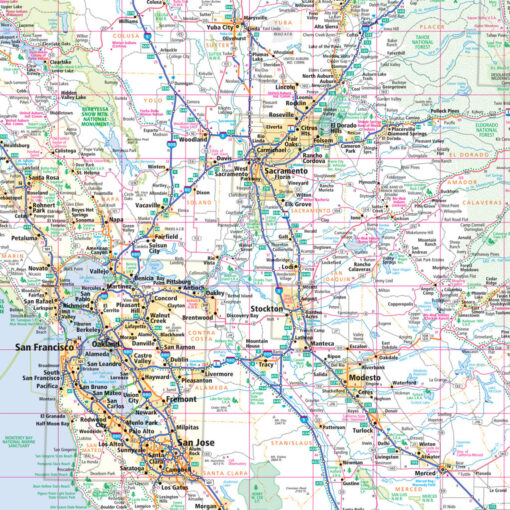 Rand McNally - California, Easy to Read - Folding Travel Map - Image 4