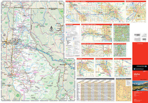 Rand McNally - Idaho, Easy to Read - Folding Travel Map - Image 3