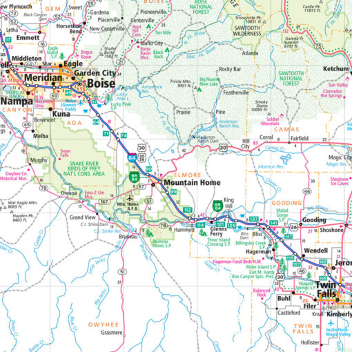 Rand McNally - Idaho, Easy to Read - Folding Travel Map - Image 5