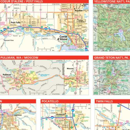Rand McNally - Idaho, Easy to Read - Folding Travel Map - Image 6