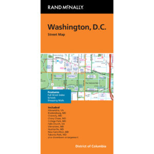 Rand McNally - Washington DC - Folding Travel Map