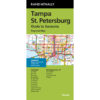 Rand McNally - Tampa/St Petersburg, FL - Folding Travel Map