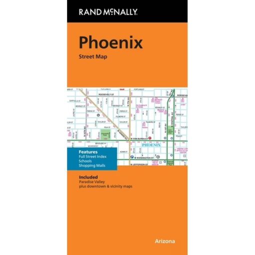 Rand McNally - Phoenix, AZ - Folding Travel Map