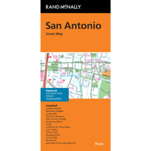 Rand McNally - San Antonio, TX - Folding Travel Map