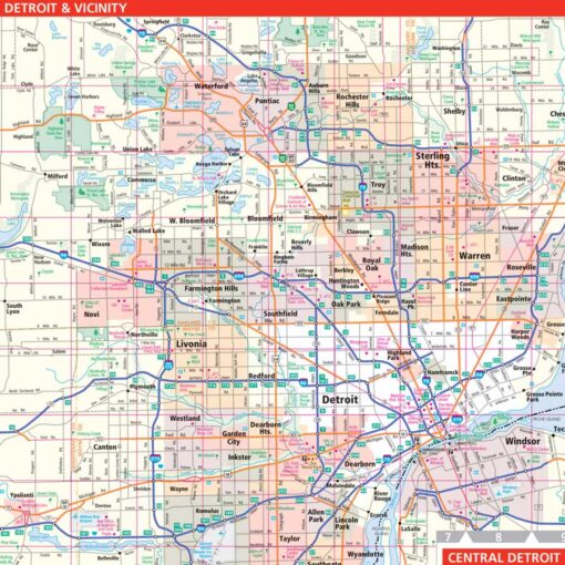 Rand McNally - Michigan, Easy to Read - Folding Travel Map - Image 4
