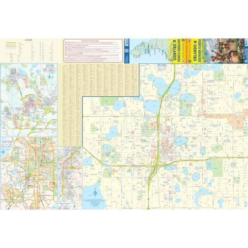 ITMB - Orlando and Southern Florida - Folding Travel Map