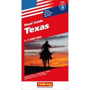Hallwag - Texas - Folding Travel Map