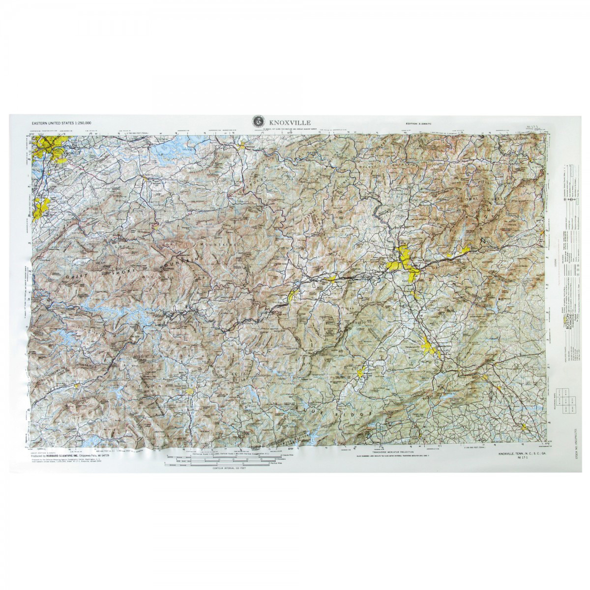 Elevation Map Of Knoxville Tn Knoxville, Tn Regional Raised Relief Map By Hubbard Scientific - The Map Shop Elevation Map Of Knoxville Tn Knoxville, Tn Regional Raised Relief Map By Hubbard Scientific - The Map Shop