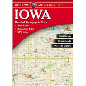 Iowa Atlas & Gazetteer by DeLorme