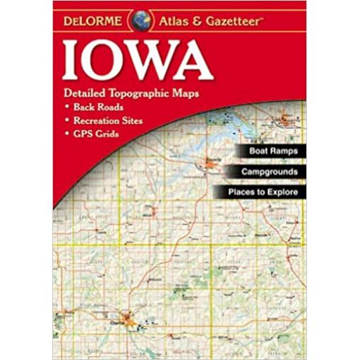Iowa Atlas & Gazetteer by DeLorme