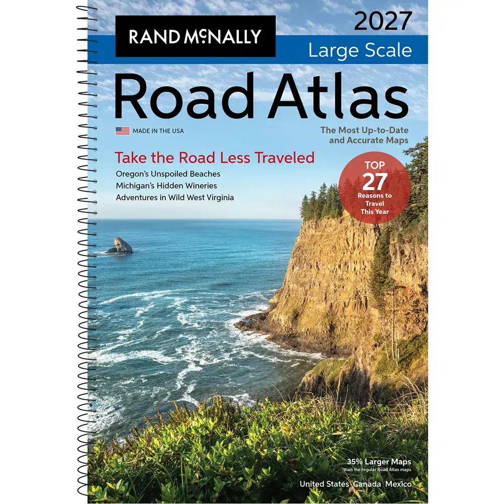 Rand McNally Large Scale USA Road Atlas | At Map Shop