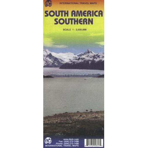 ITMB - South America South - Folding Travel Map