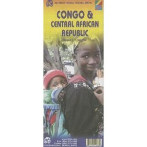 ITMB - Congo and Central African Republic - Folding Travel Map