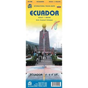 ITMB - Ecuador - Folding Travel Map