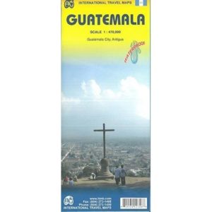 ITMB - Guatemala - Folding Travel Map