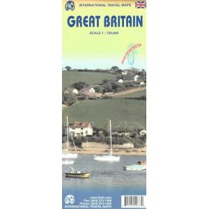 ITMB - Great Britain - Folding Travel Map