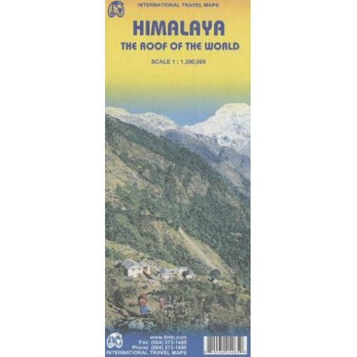 ITMB - Everest & Himalaya - Folding Travel Map