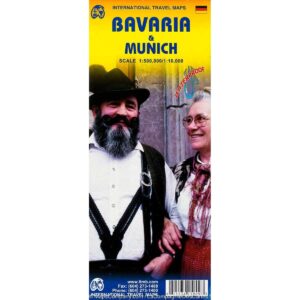 ITMB - Munich and Southern Bavaria - Folding Travel Map