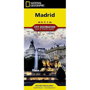 National Geographic - Madrid - City Destination Folding Travel Map