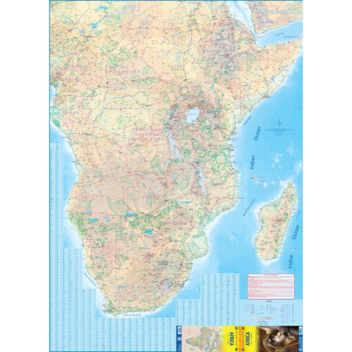 ITMB - Africa - Folding Travel Map - Image 3