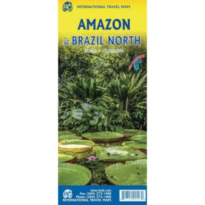 ITMB - Amazon & Brazil North - Folding Travel Map