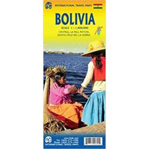 ITMB - Bolivia - Folding Travel Map