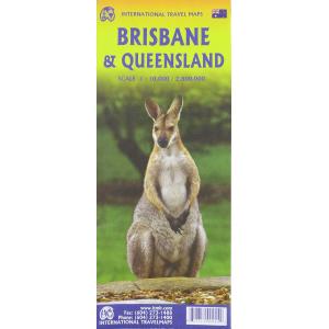 ITMB - Brisbane and Queensland - Folding Travel Map
