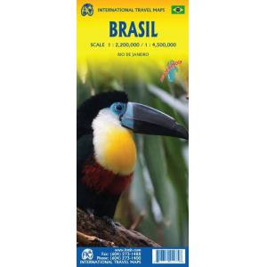 ITMB - Brazil - Folding Travel Map
