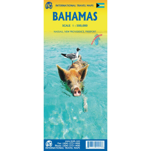 ITMB - Bahamas - Folding Travel Map