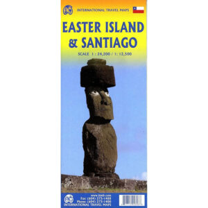 ITMB - Easter Island and Santiago - Folding Travel Map