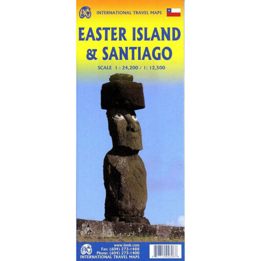 ITMB - Easter Island and Santiago - Folding Travel Map