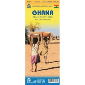 ITMB - Ghana - Folding Travel Map