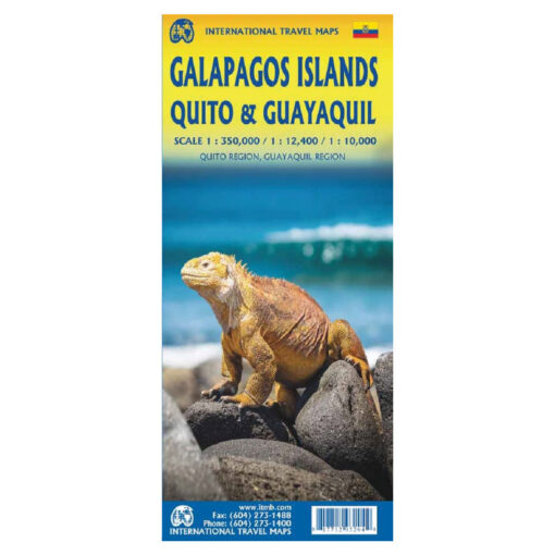 ITMB - Galapagos Islands, Quito, and Guayaquil - Folding Travel Map