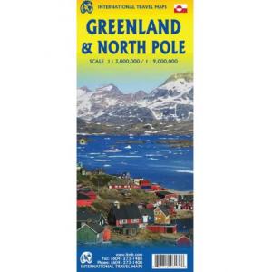 ITMB - Greenland and North Pole - Folding Travel Map